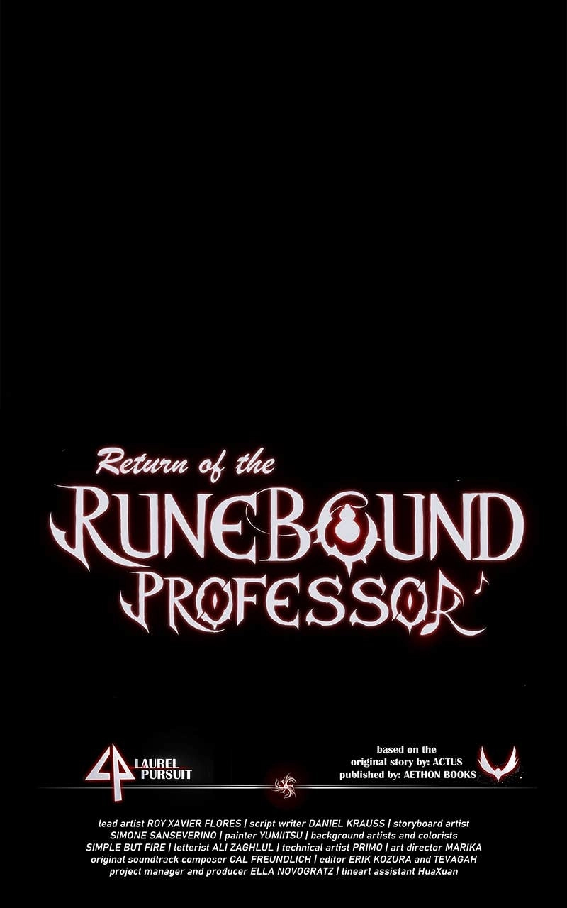 Return of the Runebound Professor Chapter 39, page 116 of 117