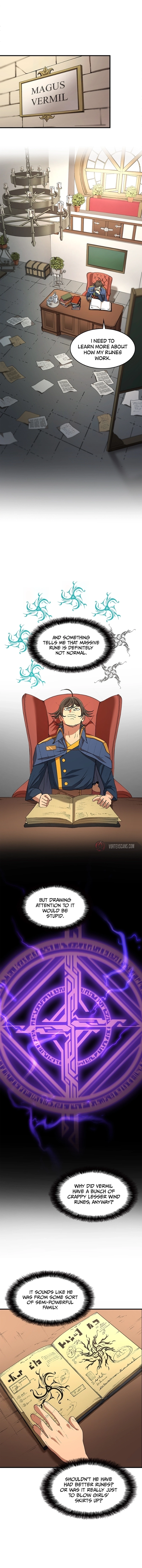 Return of the Runebound Professor Chapter 4, page 8 of 17