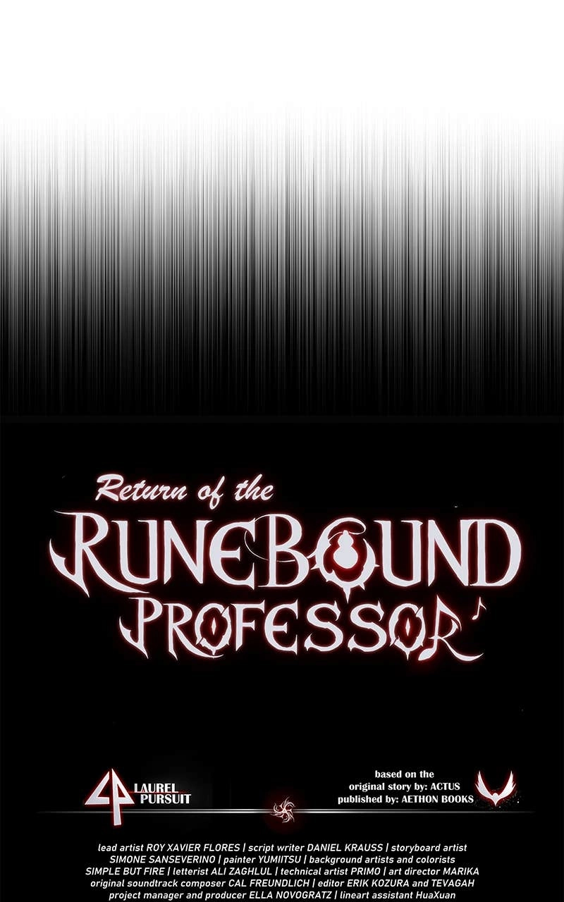 Return of the Runebound Professor Chapter 40, page 119 of 120