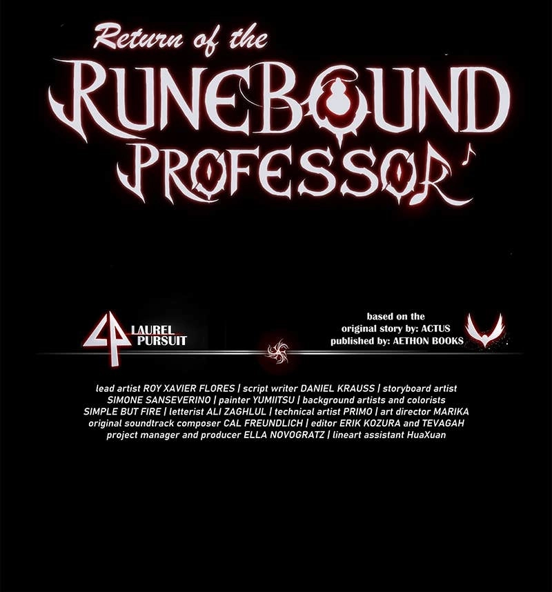 Return of the Runebound Professor Chapter 47, page 131 of 131