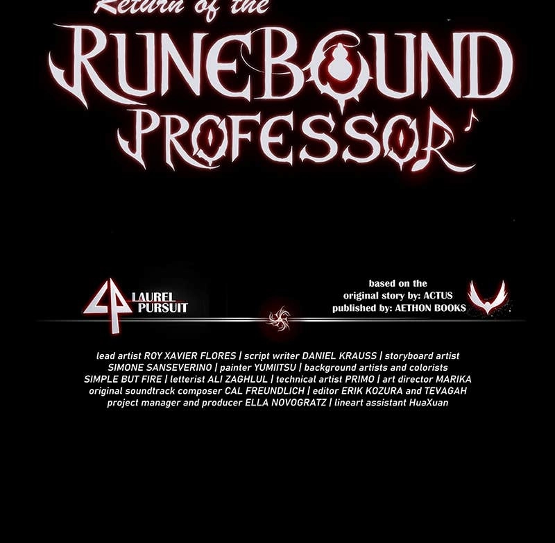Return of the Runebound Professor Chapter 49, page 137 of 137