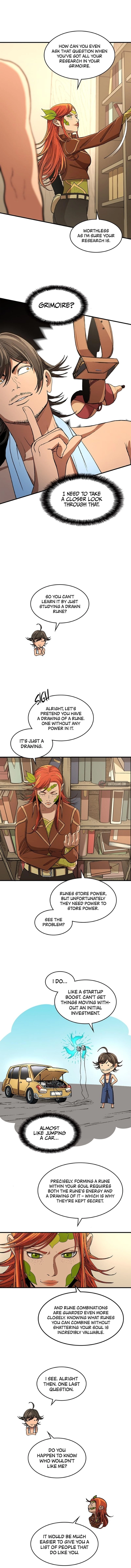 Return of the Runebound Professor Chapter 5, page 8 of 14