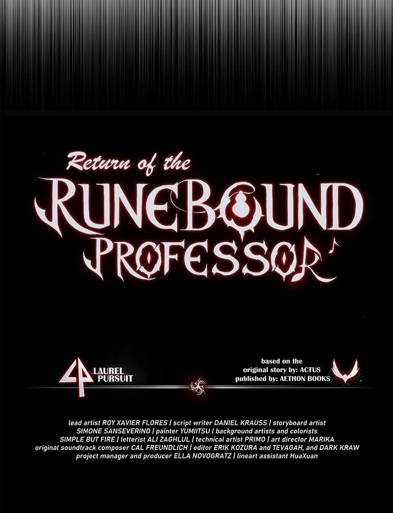 Return of the Runebound Professor Chapter 53, page 147 of 147