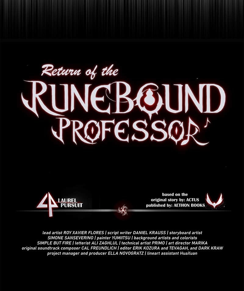 Return of the Runebound Professor Chapter 56, page 117 of 117