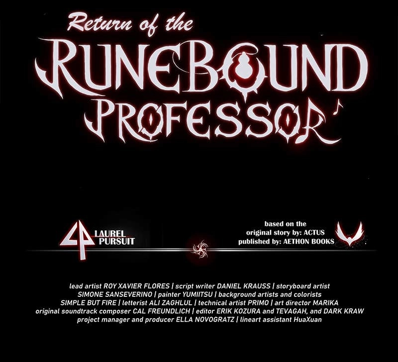 Return of the Runebound Professor Chapter 59, page 126 of 126