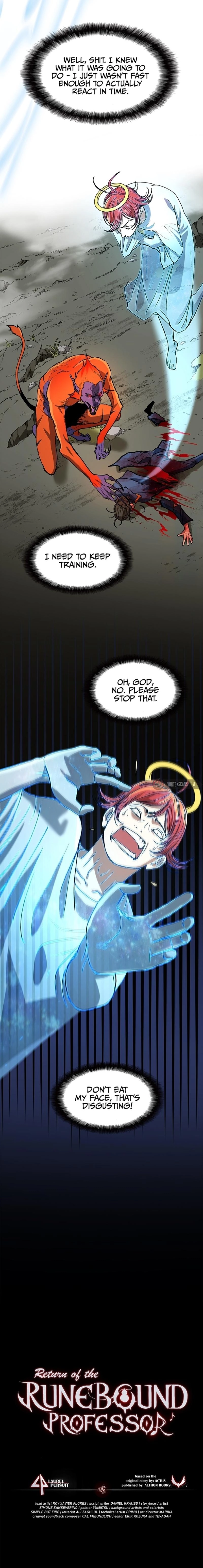 Return of the Runebound Professor Chapter 6, page 14 of 14