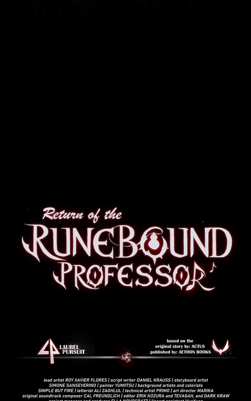 Return of the Runebound Professor Chapter 60, page 134 of 135