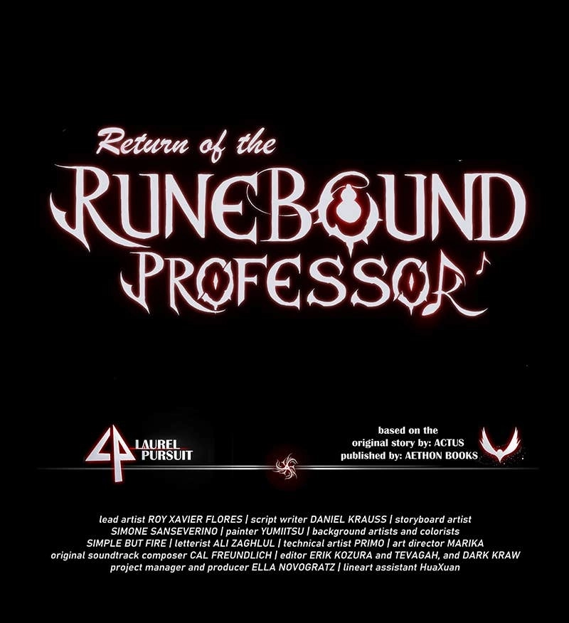 Return of the Runebound Professor Chapter 64, page 120 of 120