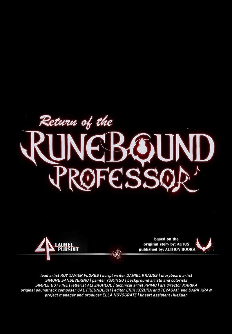 Return of the Runebound Professor Chapter 67, page 140 of 140