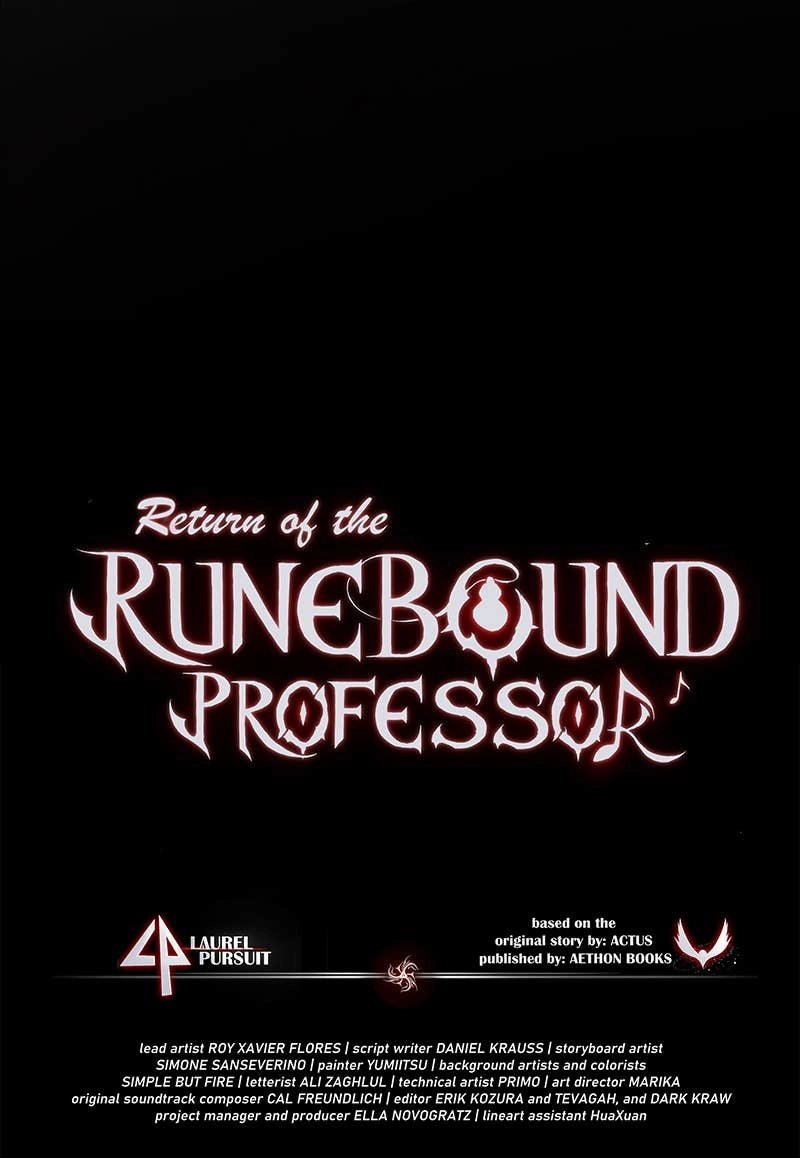 Return of the Runebound Professor Chapter 70, page 129 of 129