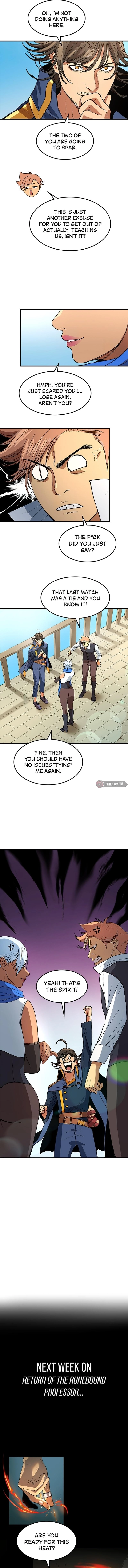 Return of the Runebound Professor Chapter 8, page 15 of 16