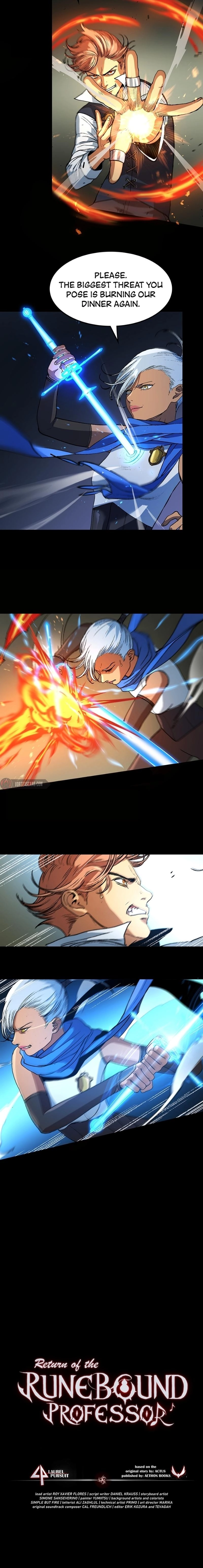 Return of the Runebound Professor Chapter 8, page 16 of 16