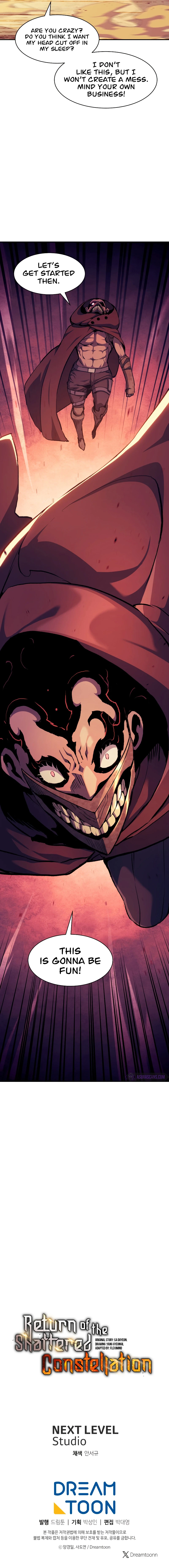 Return Of The Shattered Constellation Chapter 105, page 12 of 12