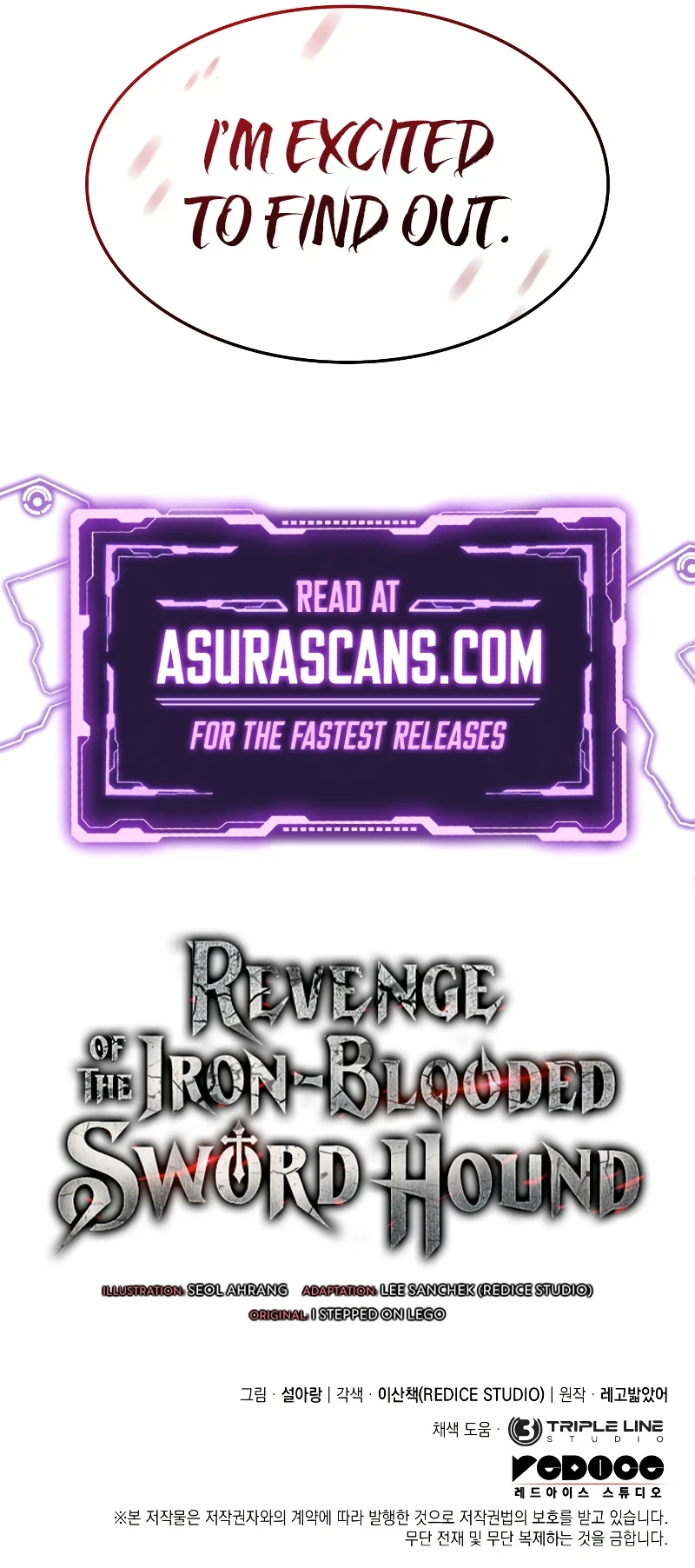 Revenge of the Iron-Blooded Sword Hound Chapter 7, page 18 of 19