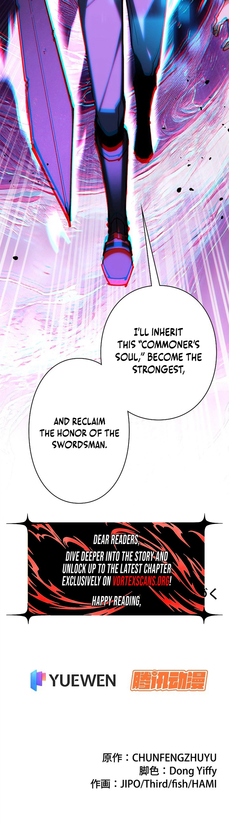 Rise of the Low-Class Swordsman Chapter 1, page 41 of 41