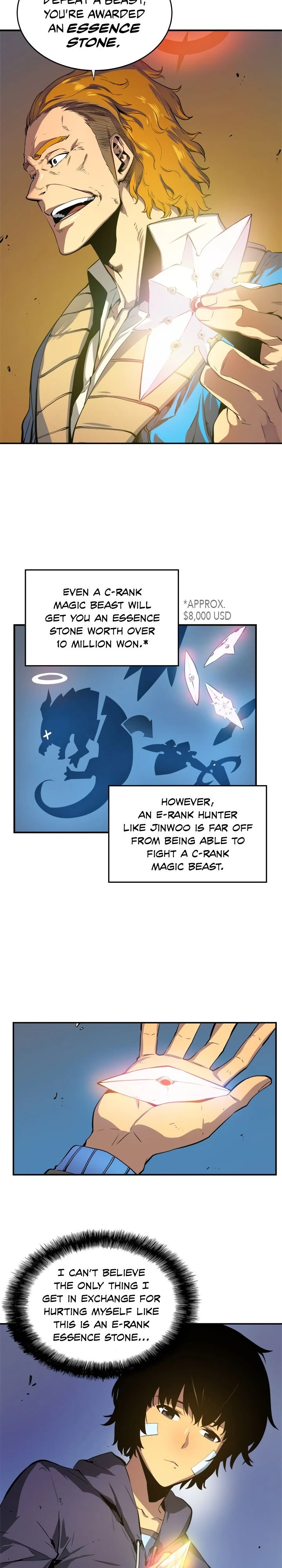 Solo Leveling Chapter 2, page 8 of 19
