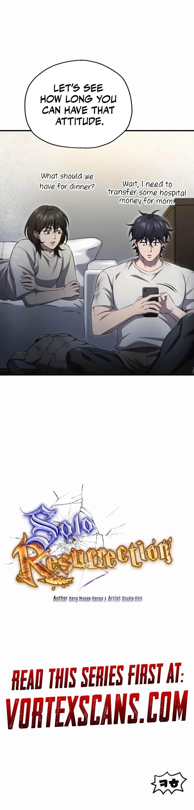 Solo Resurrection Chapter 24, page 20 of 20