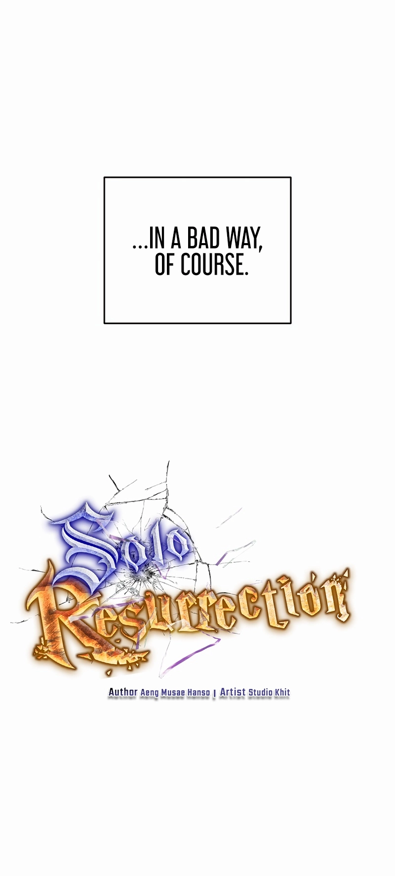 Solo Resurrection Chapter 31, page 23 of 23