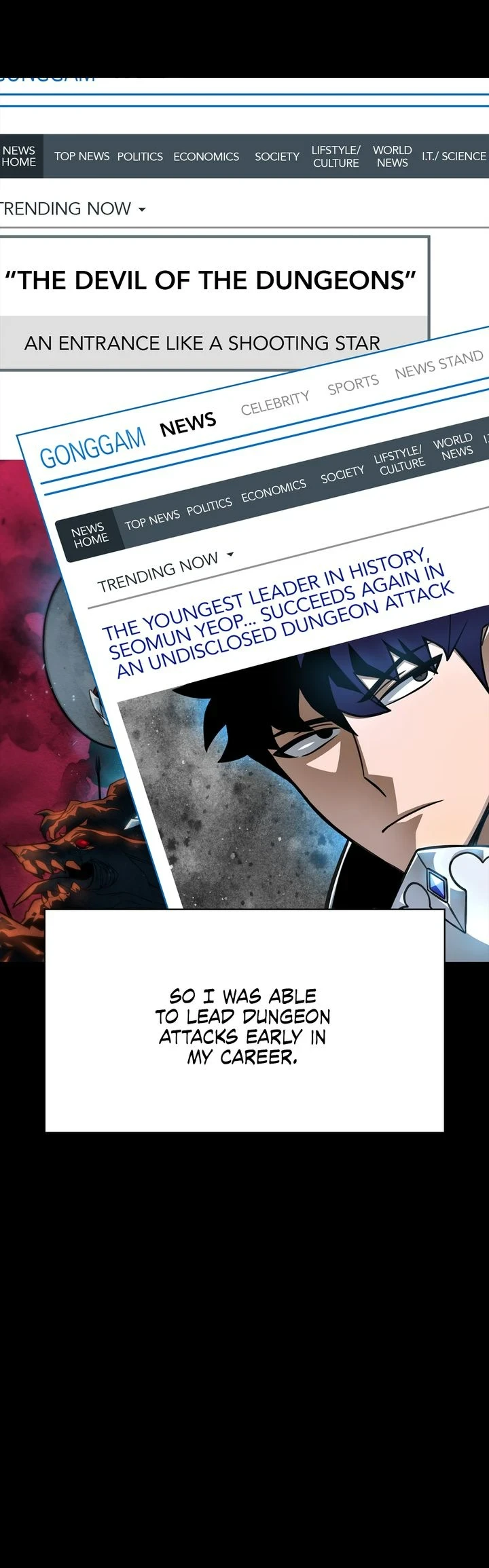 Superhuman Battlefield Chapter 2, page 40 of 75