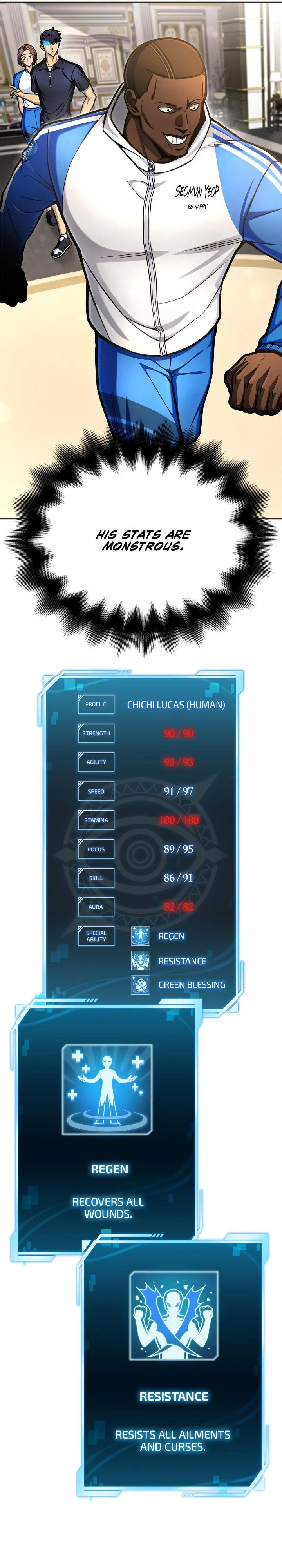 Superhuman Battlefield Chapter 30, page 35 of 58