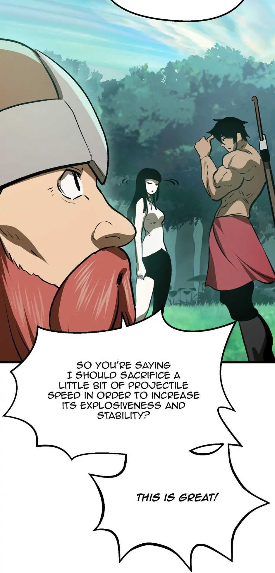 Survival Story of a Sword King in a Fantasy World Chapter 101, page 54 of 111