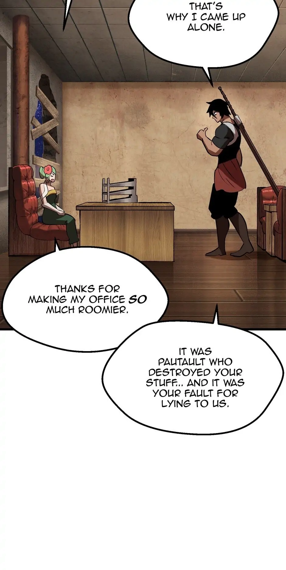 Survival Story of a Sword King in a Fantasy World Chapter 111, page 75 of 110