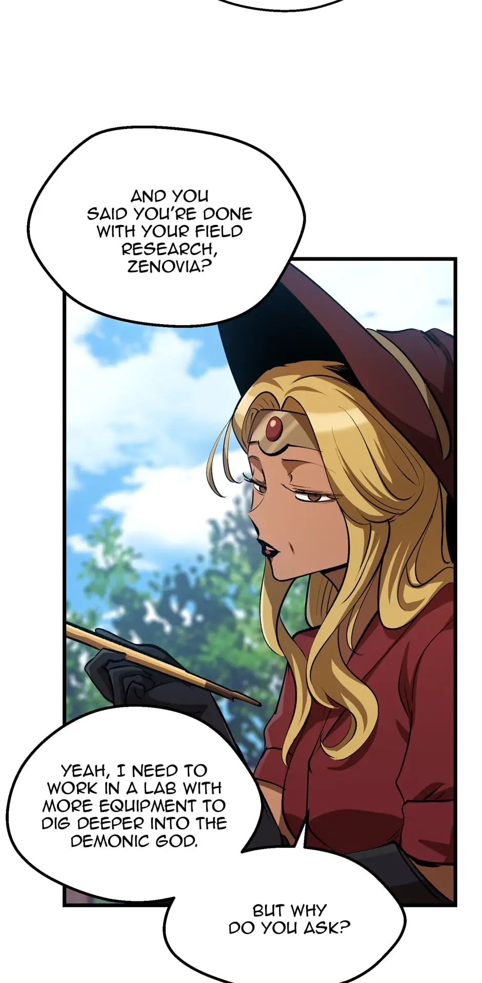 Survival Story of a Sword King in a Fantasy World Chapter 122, page 36 of 82