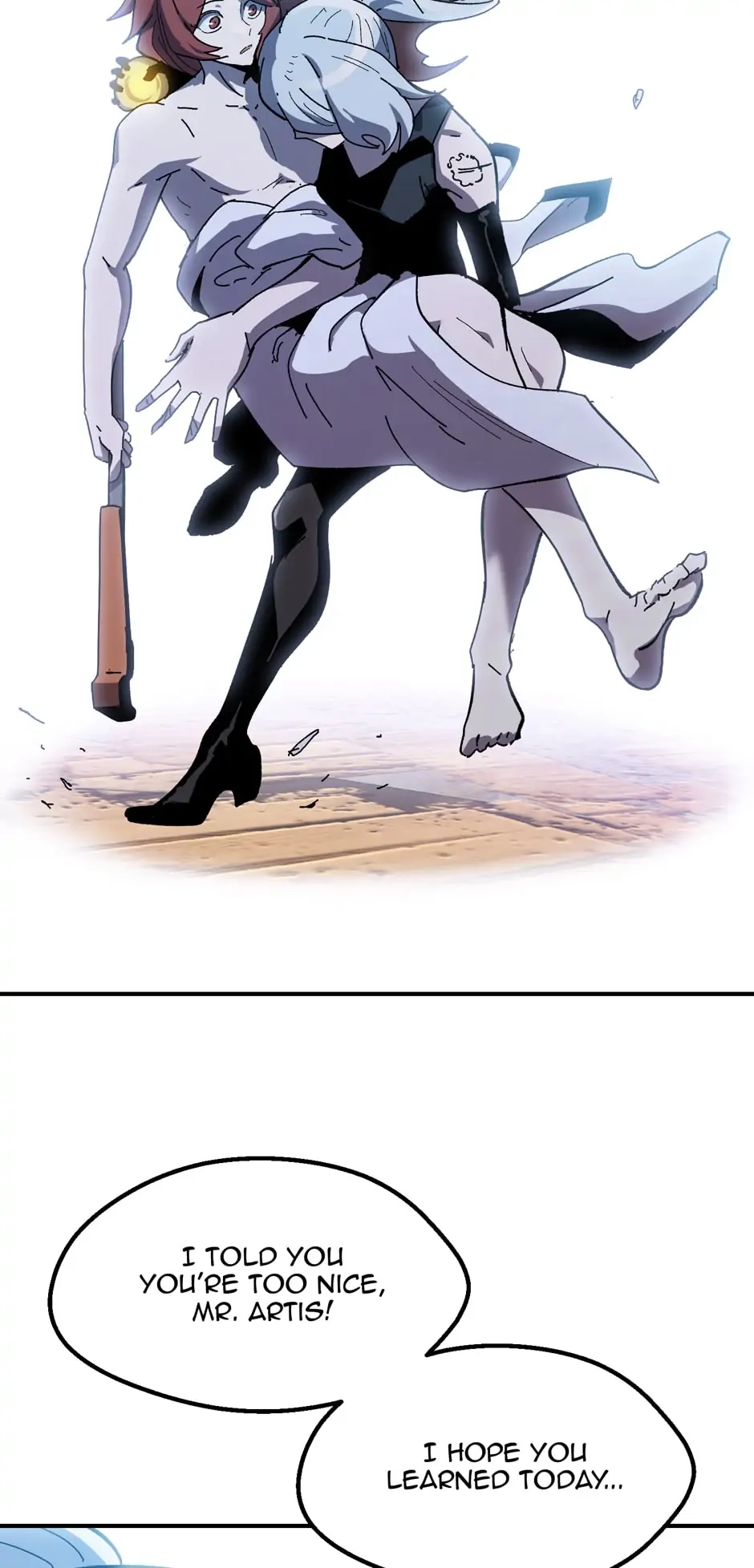 Survival Story of a Sword King in a Fantasy World Chapter 129, page 87 of 91