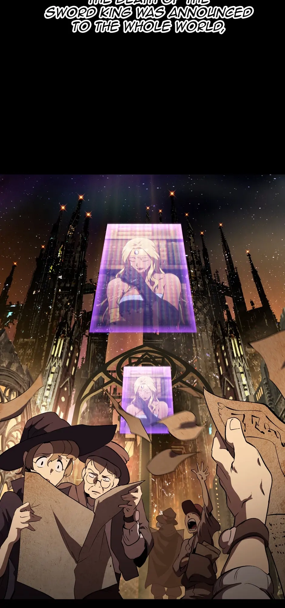 Survival Story of a Sword King in a Fantasy World Chapter 146, page 70 of 77