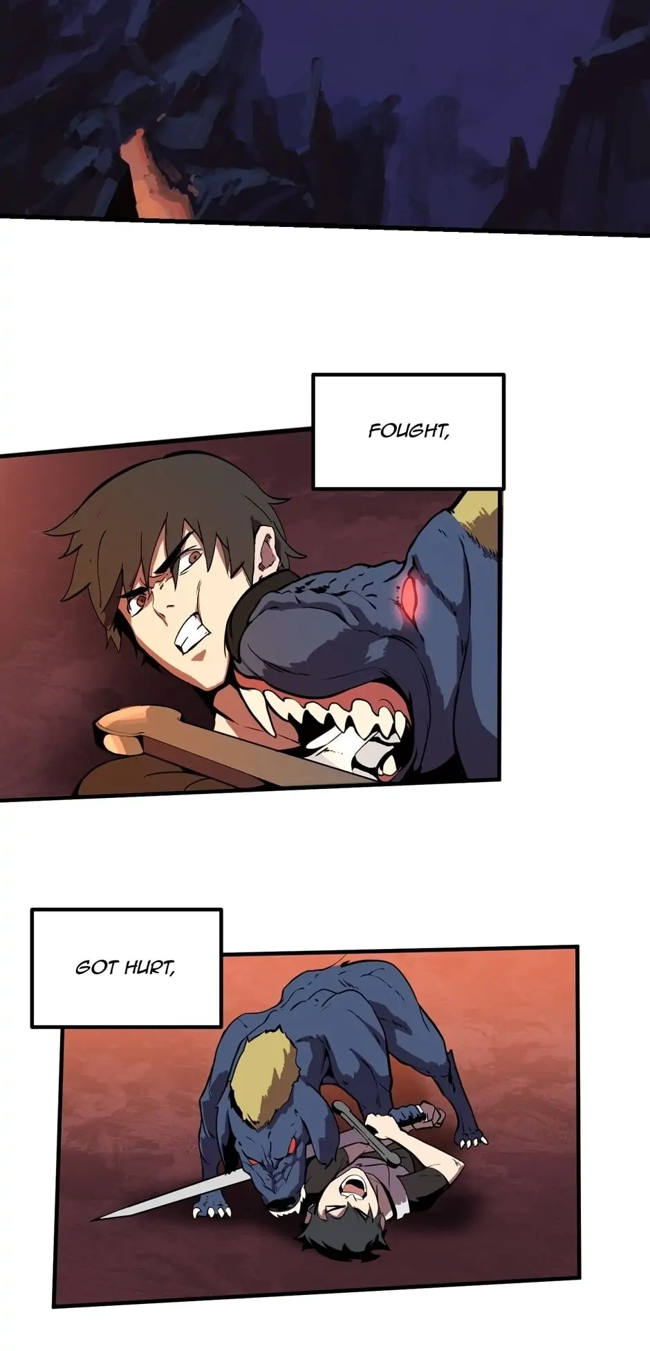 Survival Story of a Sword King in a Fantasy World Chapter 2, page 42 of 104