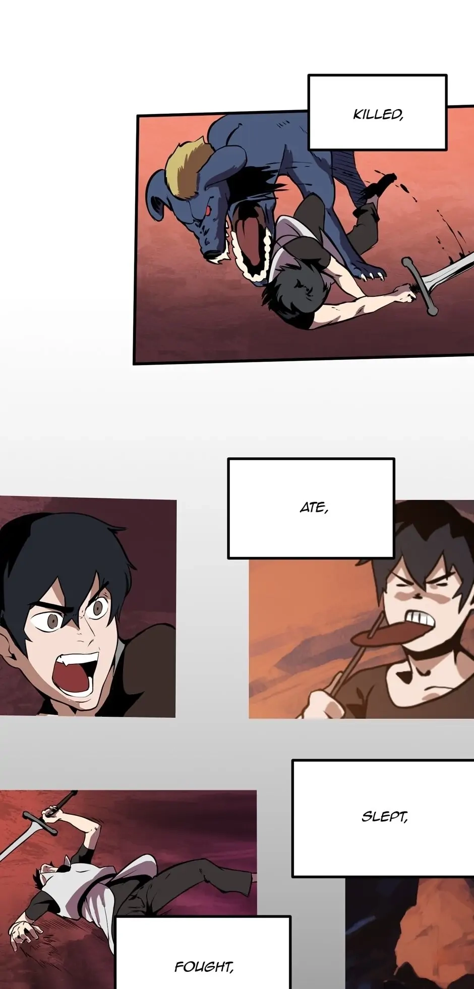 Survival Story of a Sword King in a Fantasy World Chapter 2, page 43 of 104