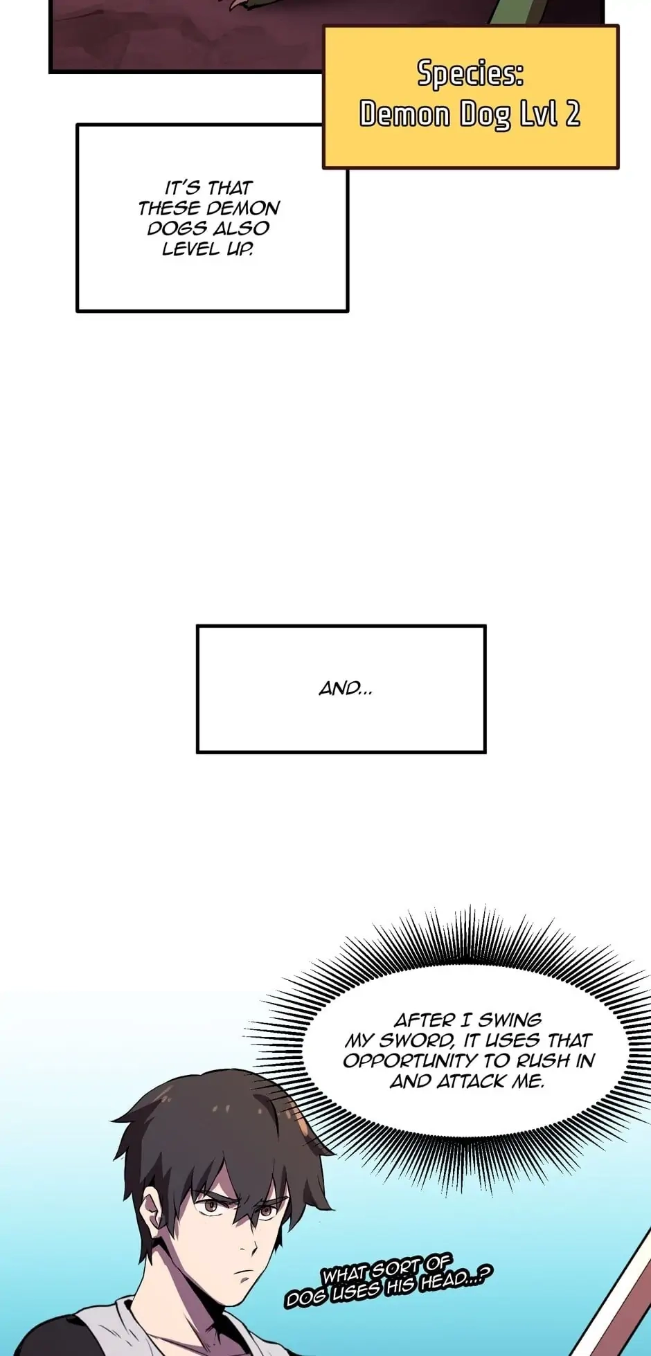 Survival Story of a Sword King in a Fantasy World Chapter 2, page 8 of 104