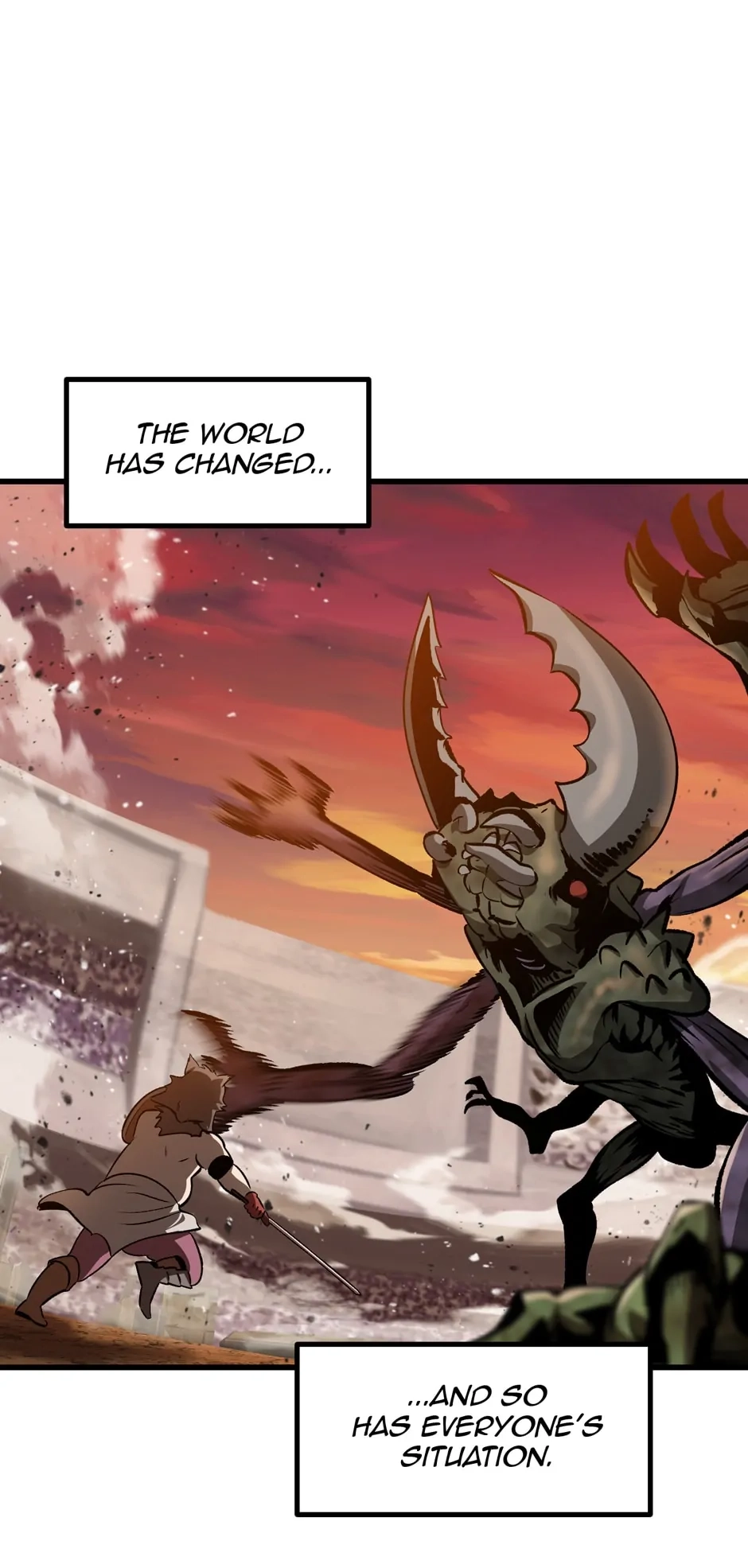 Survival Story of a Sword King in a Fantasy World Chapter 202, page 45 of 98