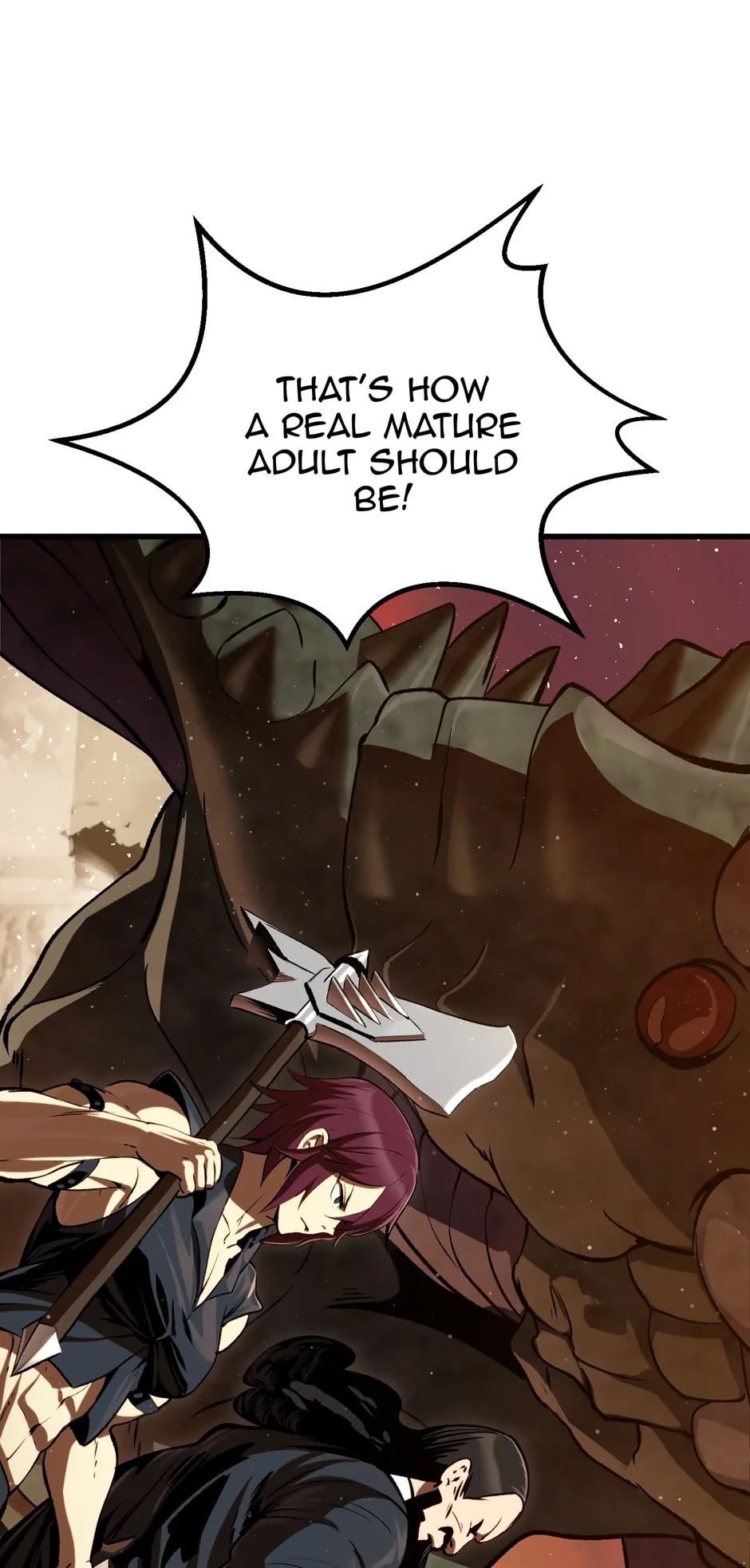 Survival Story of a Sword King in a Fantasy World Chapter 204, page 9 of 88