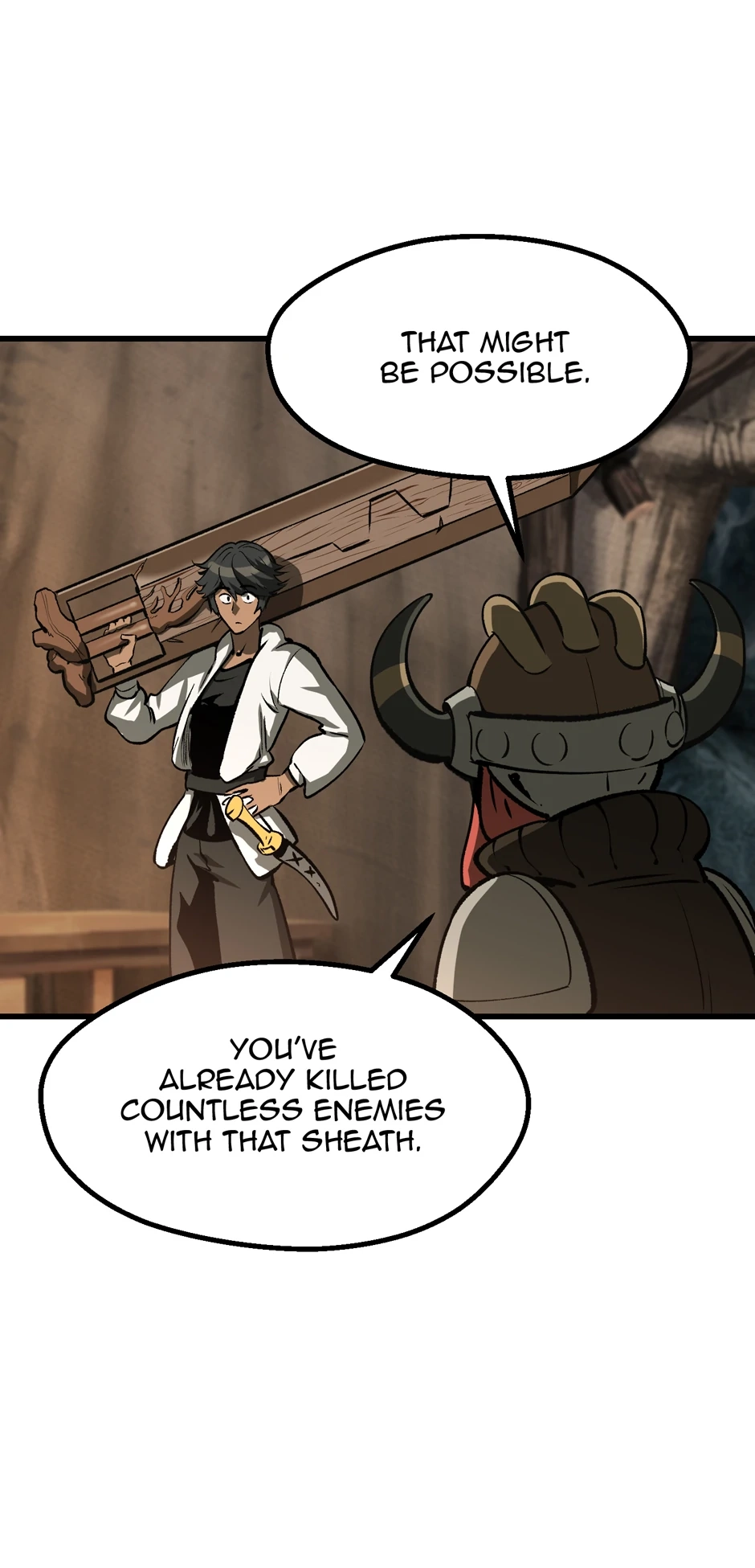 Survival Story of a Sword King in a Fantasy World Chapter 217, page 55 of 84