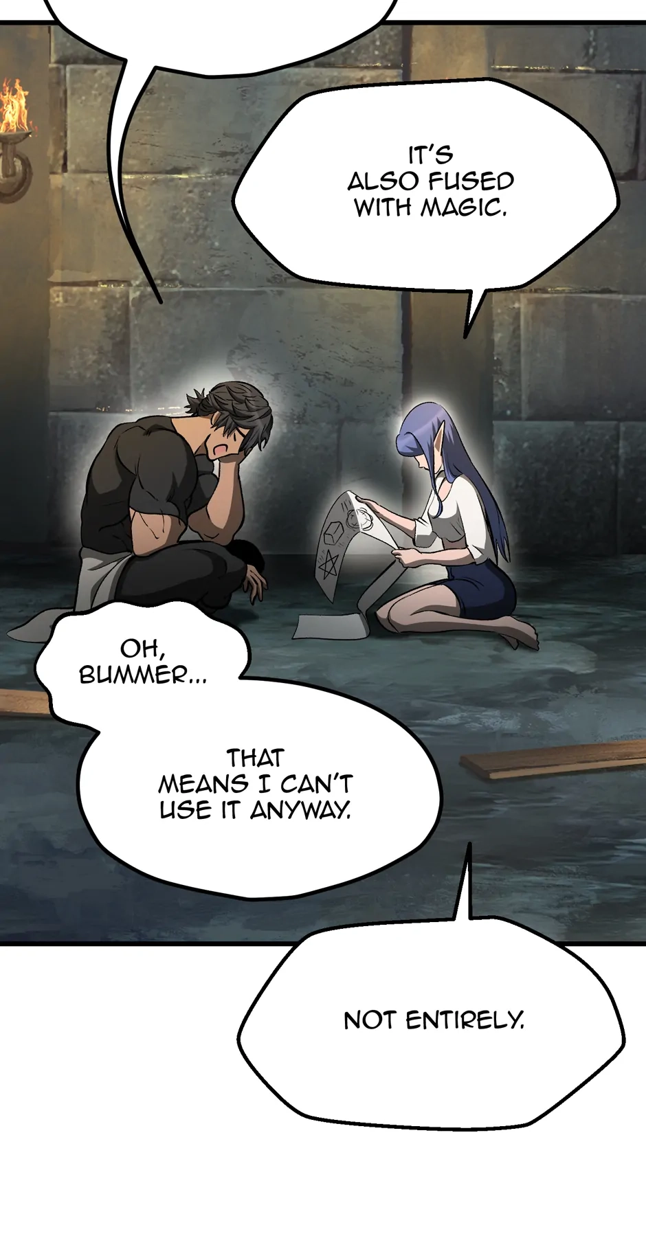 Survival Story of a Sword King in a Fantasy World Chapter 225, page 36 of 88