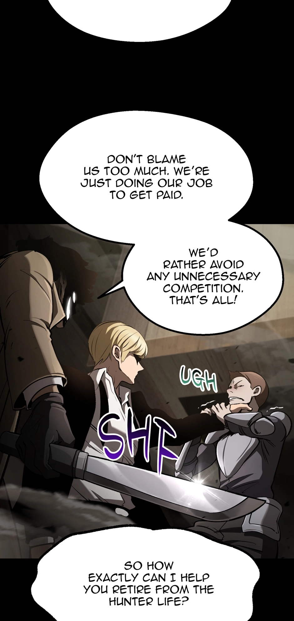Survival Story of a Sword King in a Fantasy World Chapter 242, page 46 of 83