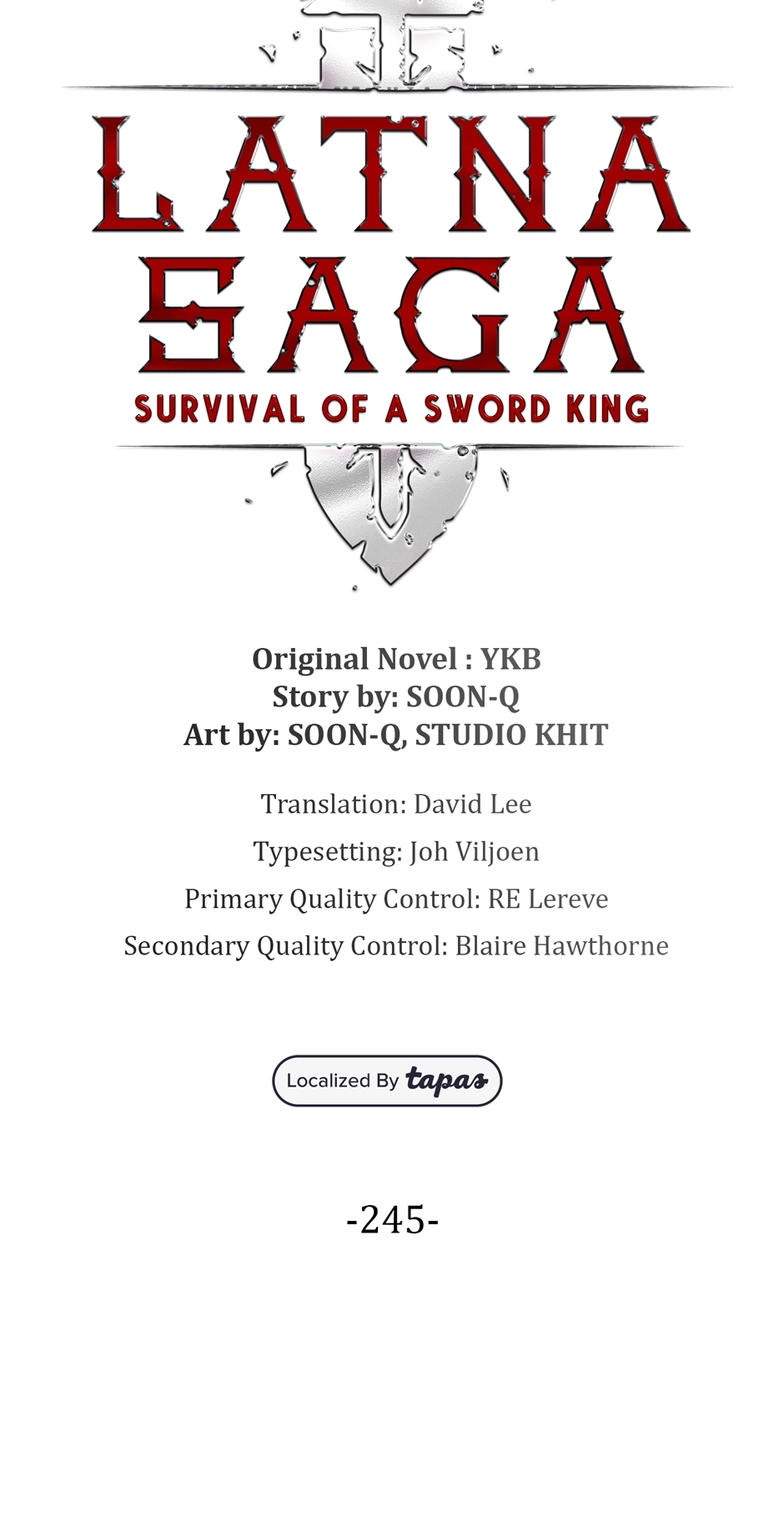Survival Story of a Sword King in a Fantasy World Chapter 245, page 8 of 80
