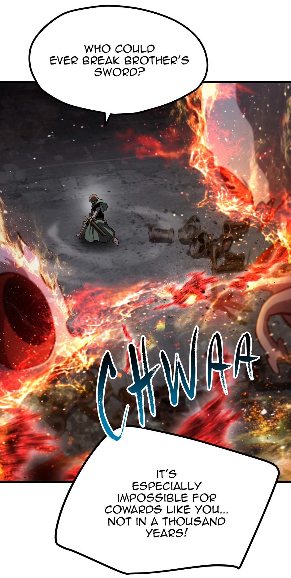 Survival Story of a Sword King in a Fantasy World Chapter 246, page 57 of 84