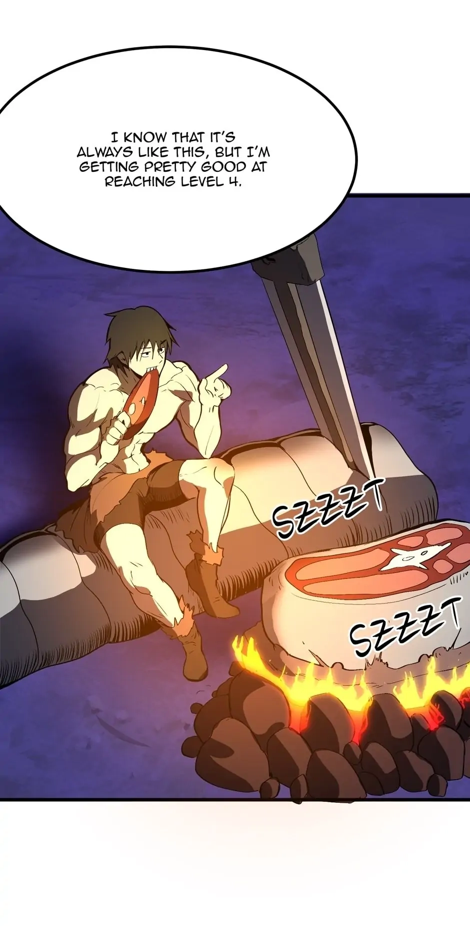 Survival Story of a Sword King in a Fantasy World Chapter 3, page 87 of 114
