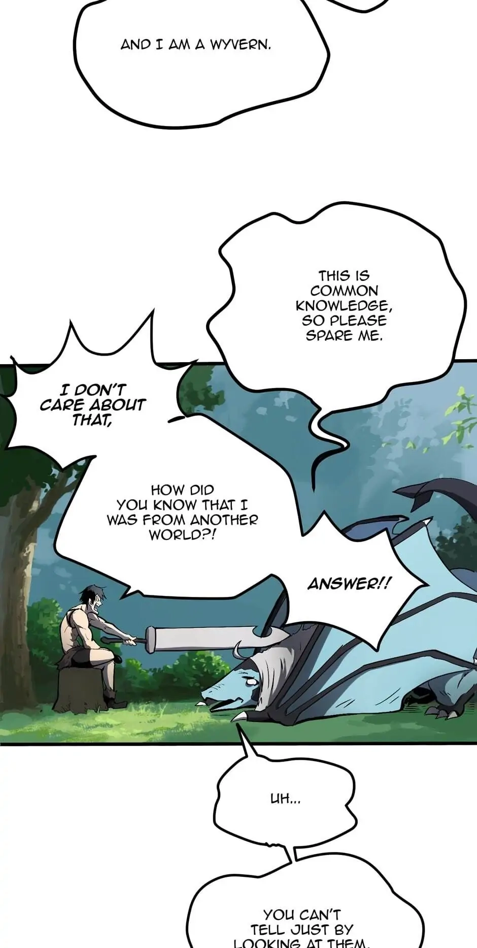 Survival Story of a Sword King in a Fantasy World Chapter 4, page 38 of 83