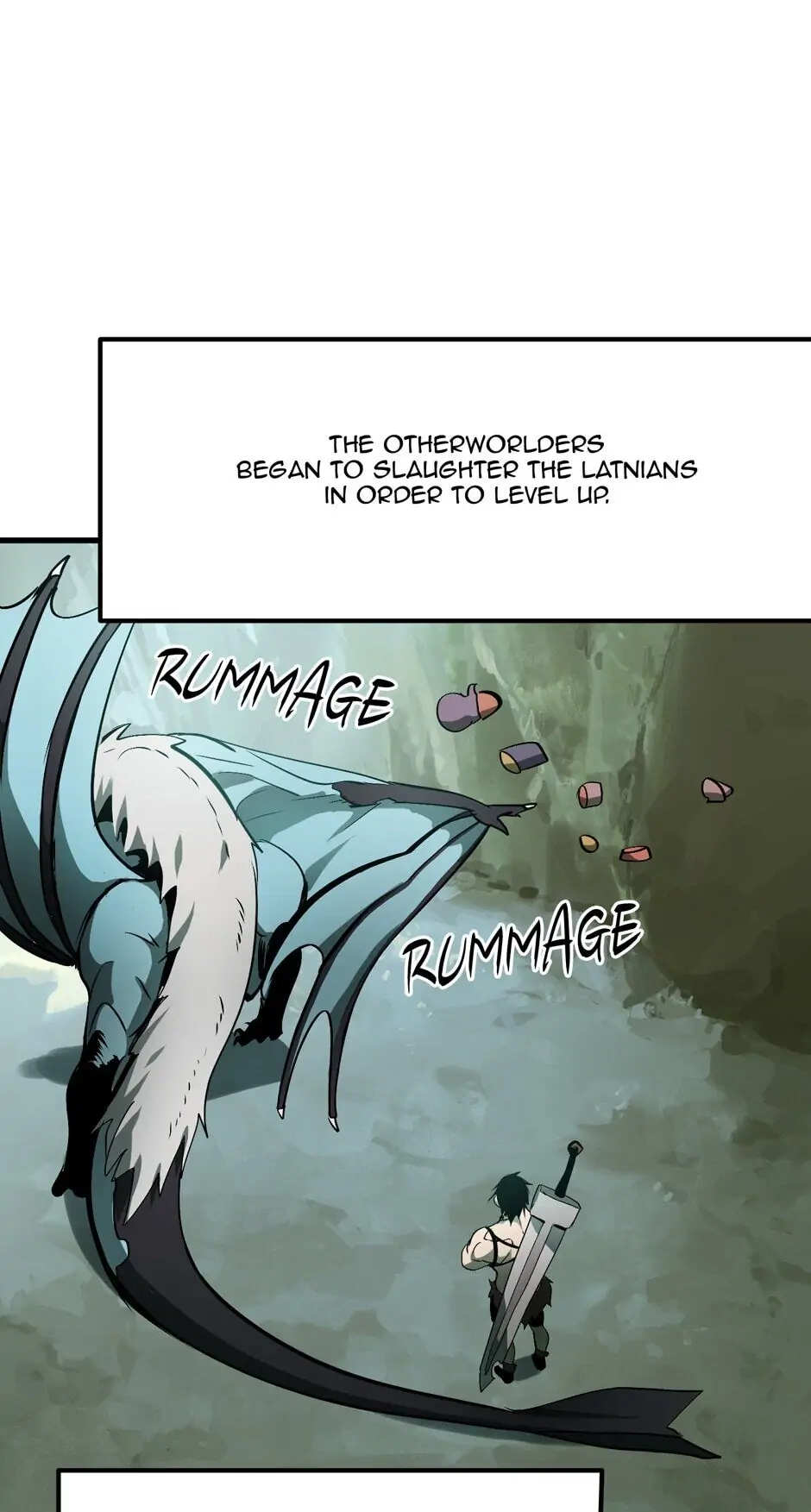 Survival Story of a Sword King in a Fantasy World Chapter 4, page 46 of 83