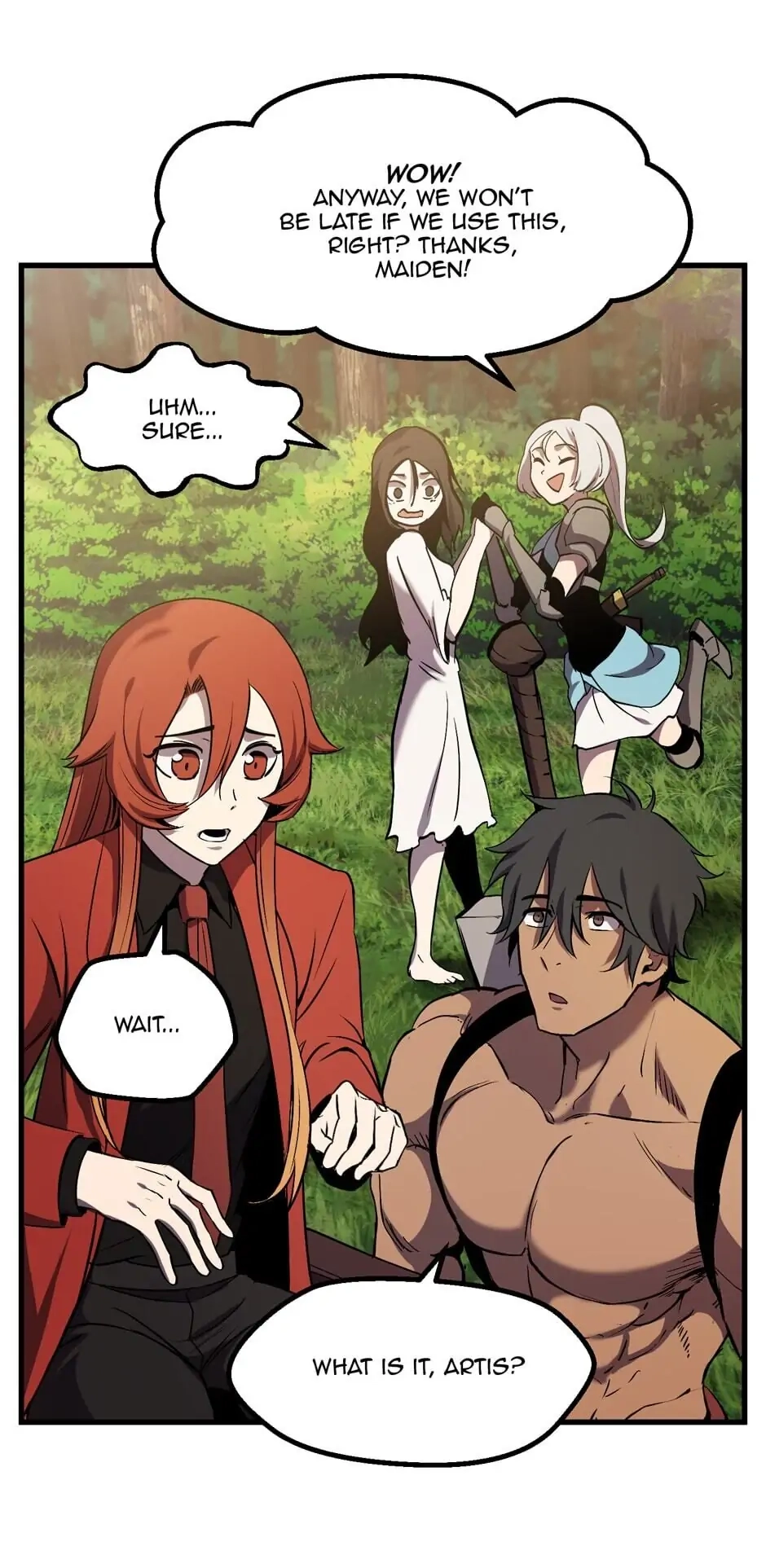 Survival Story of a Sword King in a Fantasy World Chapter 49, page 45 of 87