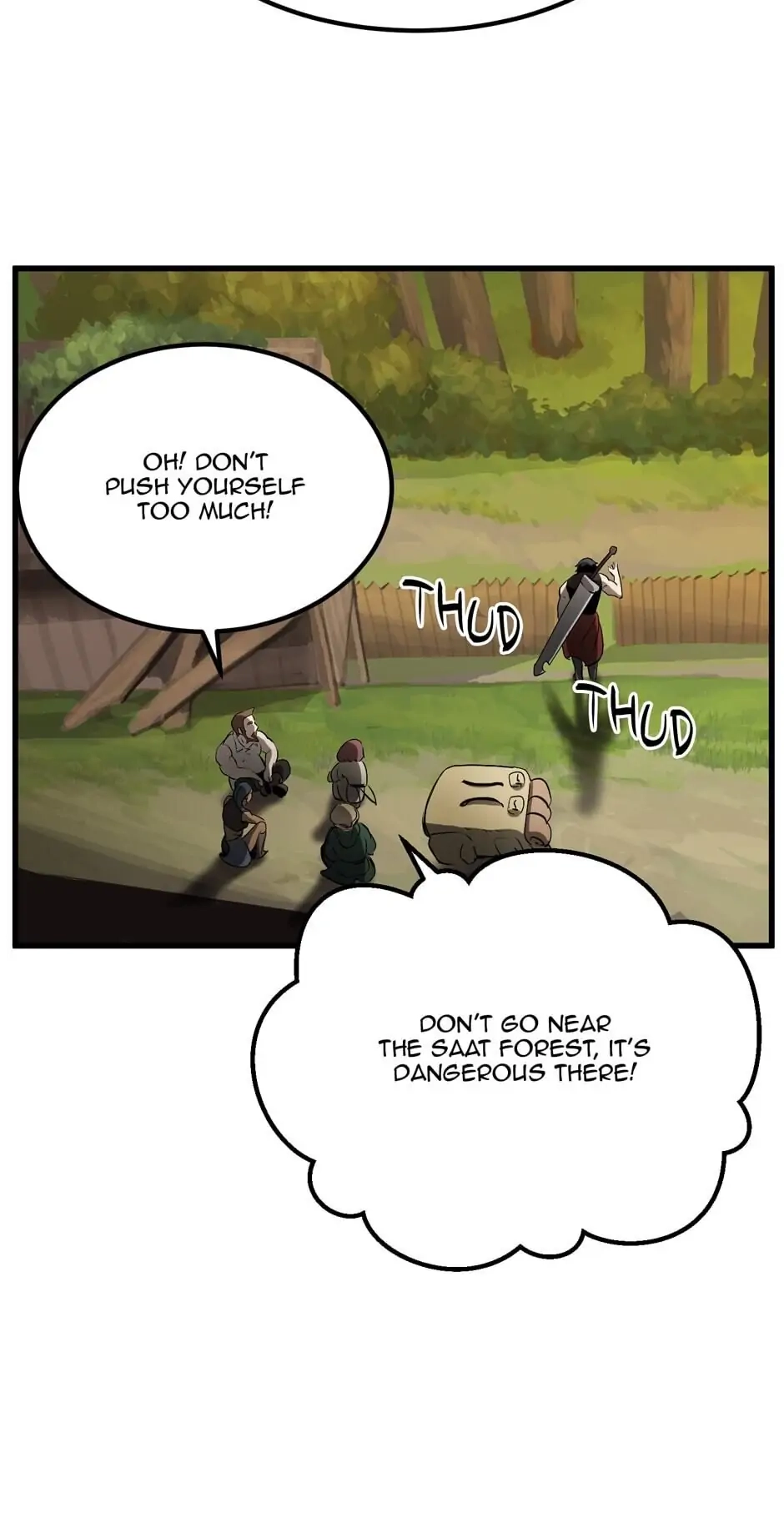 Survival Story of a Sword King in a Fantasy World Chapter 6, page 76 of 102