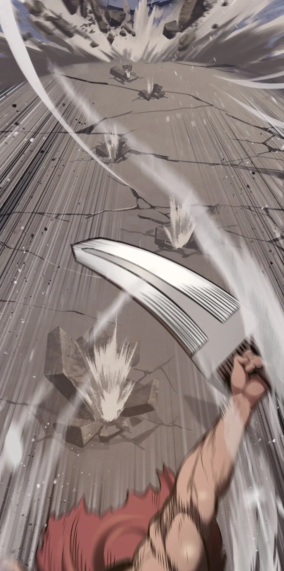 Survival Story of a Sword King in a Fantasy World Chapter 64, page 8 of 104