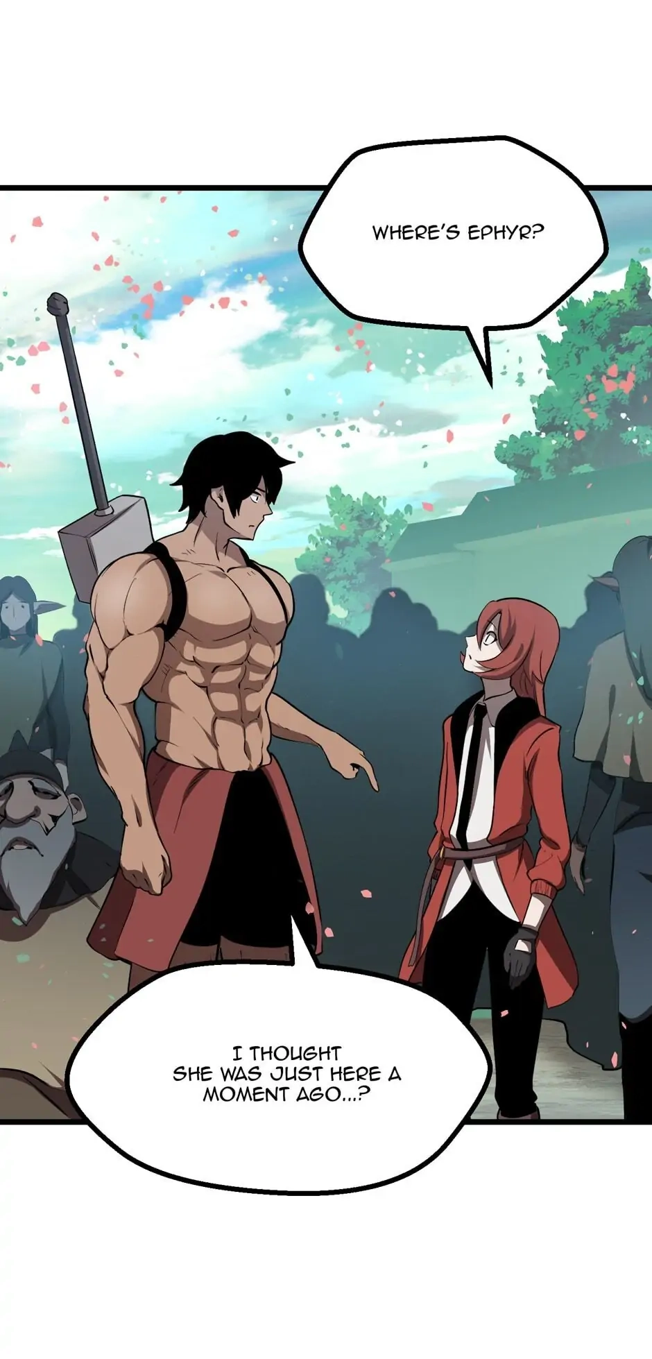 Survival Story of a Sword King in a Fantasy World Chapter 73, page 58 of 83