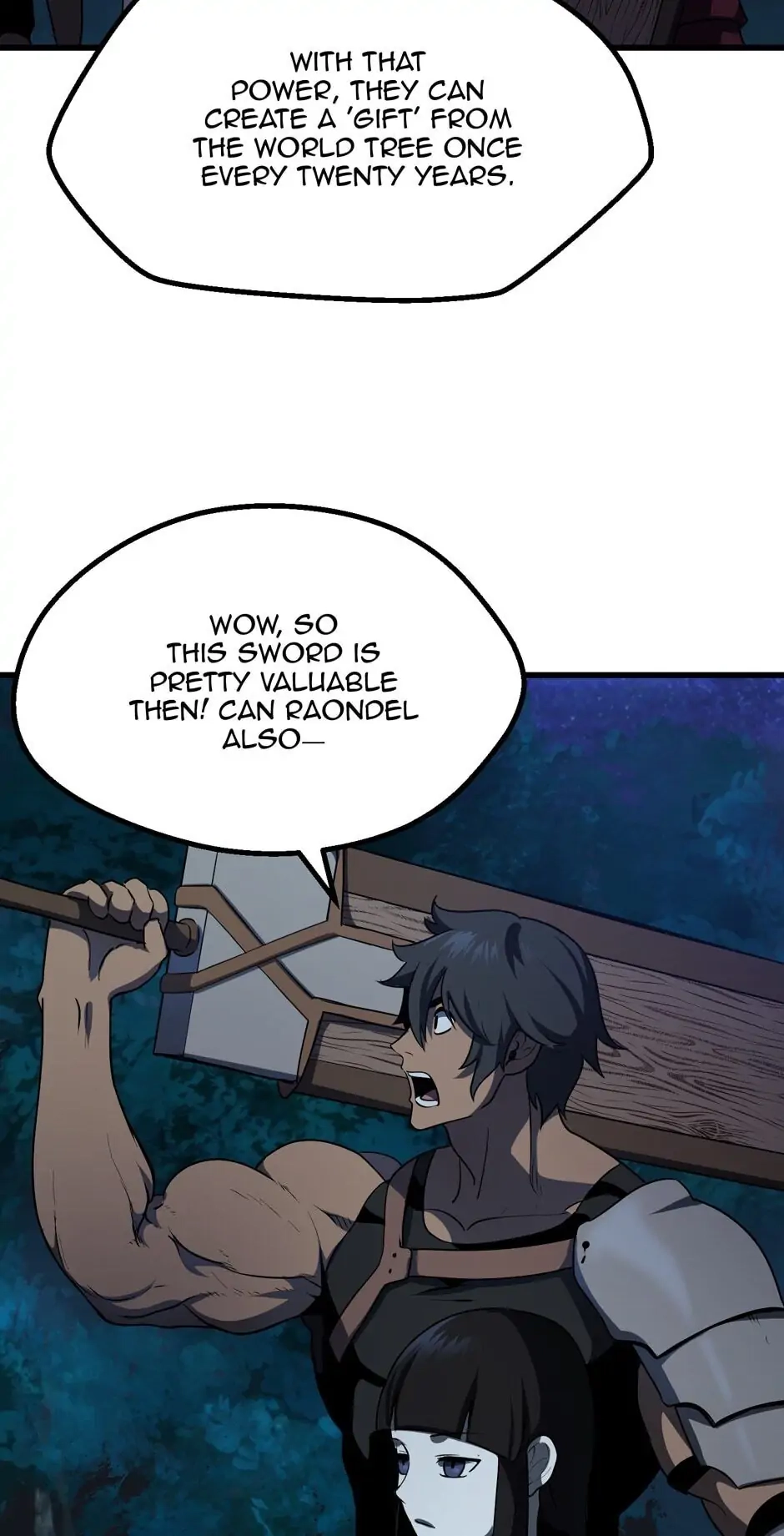 Survival Story of a Sword King in a Fantasy World Chapter 78, page 82 of 93