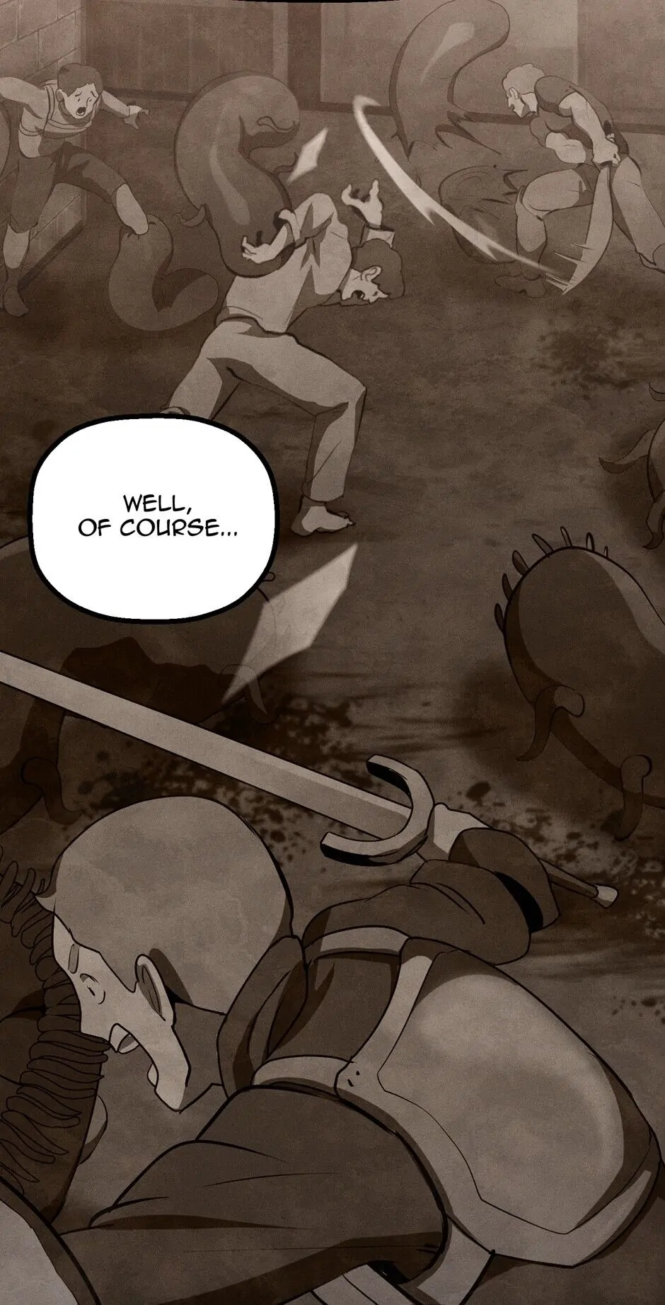 Survival Story of a Sword King in a Fantasy World Chapter 83, page 87 of 110