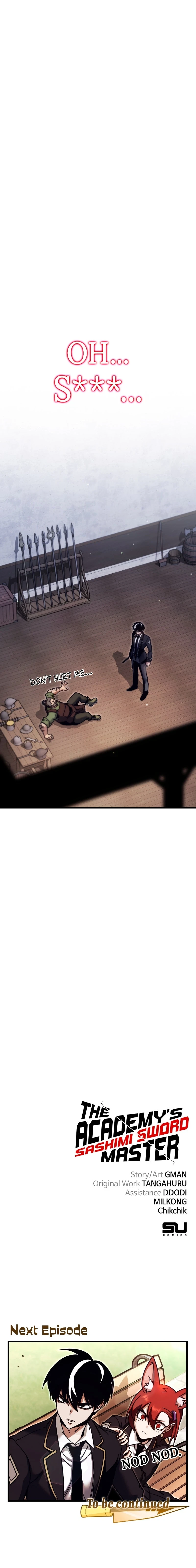 The Academy’s Sashimi Sword Master Chapter 25, page 16 of 16