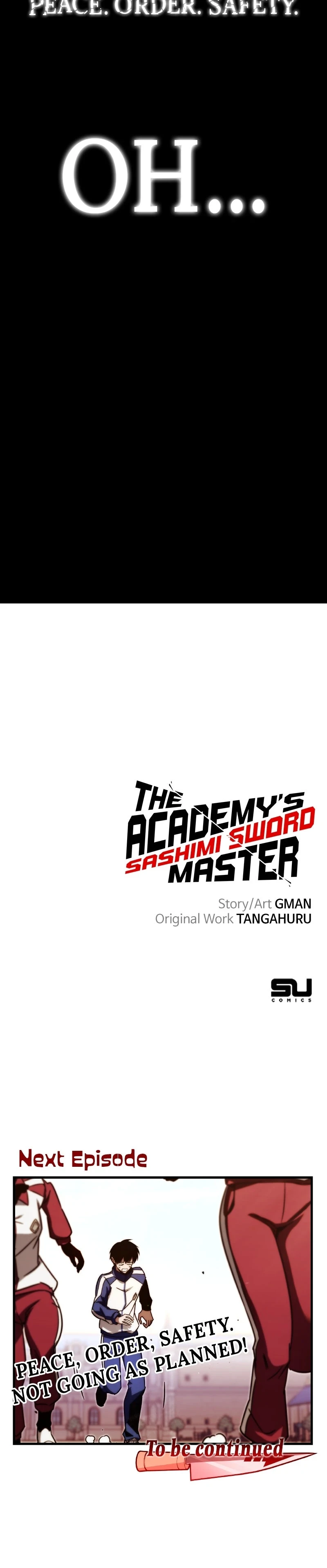The Academy’s Sashimi Sword Master Chapter 3, page 20 of 20